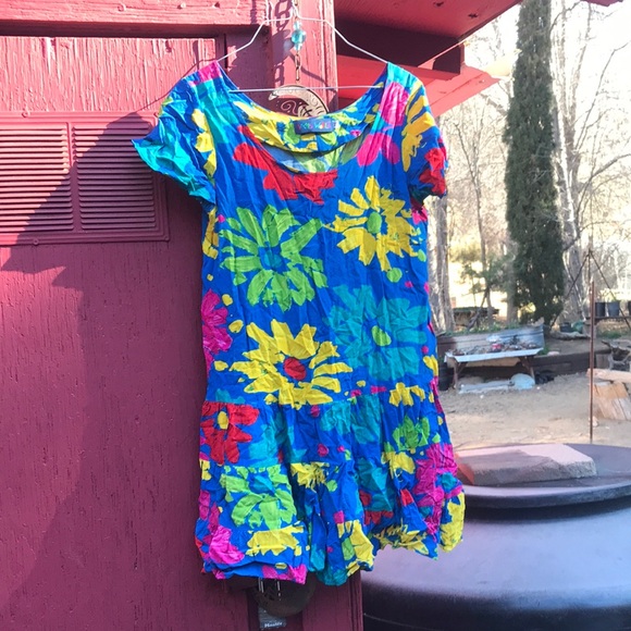 Jams World Colorful Floral Dress - Picture 1 of 4